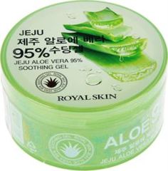 Уход за кожей лица Многофункциональный гель для лица и тела Royal Skin С 95% содержанием Aloe 300 мл