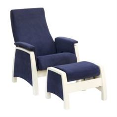 Диваны, кресла, кровати Кресло с пуфом Комфорт-мебель Balance-1 синий