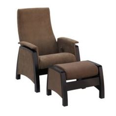 Диваны, кресла, кровати Кресло с пуфом Комфорт-мебель Balance-1 коричневый