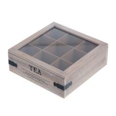 Емкости для хранения Короб для чая Koopman Tableware 24 х 24 х 9 см
