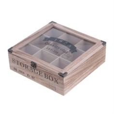 Емкости для хранения Короб для чая Koopman Tableware 24 х 24 х 8,5 см