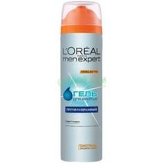 Средства для/после бритья Гель для бритья L`Oreal Против раздражения 200 мл