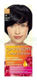 Средства по уходу за волосами Краска Garnier Color&Shine 2.10 110 мл Черничный черный (C2853711)