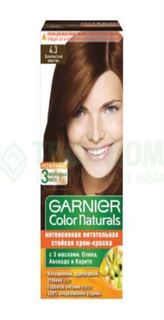 Средства по уходу за волосами Краска Garnier Color Naturals 4.3 110 мл Золотой каштан (С1715907)