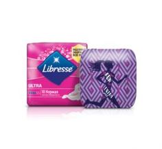 Средства личной гигиены Гигиенические прокладки Libresse Ultra с мягкой поверхностью, 10 шт.
