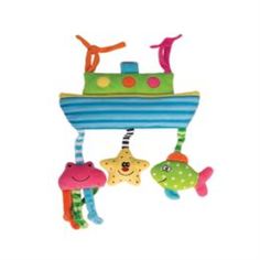 Игрушка для новорожденных Игрушка-подвес морские приключения Happy snail 14HS002PT