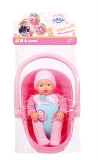 Пупсы Игрушка my little BABY born Кукла 32 см и кресло-переноска Zapf