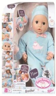Пупсы Игрушка Baby Annabell Кукла-мальчик многофункциональная, 46 см, кор. Zapf