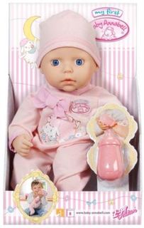 Пупсы Игрушка my first Baby Annabell Кукла с бутылочкой, 36 см, дисплей Zapf