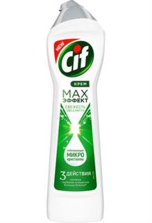 Универсальные чистящие средства Крем чистящий Cif Max Эффект Свежесть эвкалипта 455550 мл