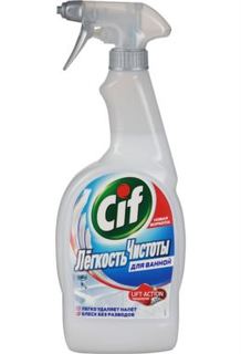 Средства для ванной и туалета Средство чистящее Cif Легкость чистоты для ванной 750 мл