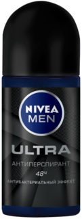 Средства по уходу за телом Дезодорант шарик Nivea ULTRA мужской 50 мл