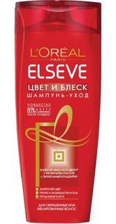 Средства по уходу за волосами Шампунь LOreal Paris Elseve Цвет и блеск для окрашенных или мелированных волос 250 мл LOreal