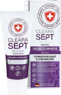 Средства по уходу за полостью рта Зубная паста ClearaSept Sea Salt & Laminaria 75мл