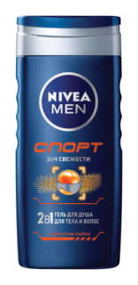 Средства по уходу за телом Гель для душа Nivea спорт 250 мл