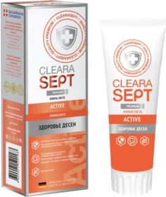 Средства по уходу за полостью рта Зубная паста ClearaSept Active Здоровье десен 75 мл