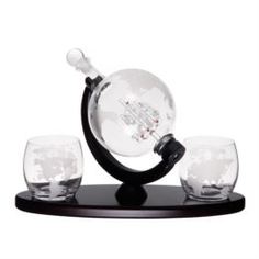 Посуда для напитков Набор Everblooming декантер 850мл и 2 стакана для виски