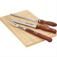 Ножи, ножницы и ножеточки Набор для барбекю Calve 4 предмета