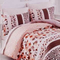 Комплекты постельного белья Постельный комплект евро Bahar 10114
