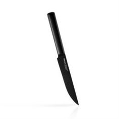 Ножи, ножницы и ножеточки Нож универсальный Fissman shinto 13 см с покрытием black non-stick coating