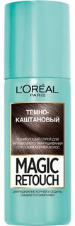 Средства по уходу за волосами Тонирующий спрей для волос LOreal Paris Magic Retouch 2 Темно-каштановый LOreal