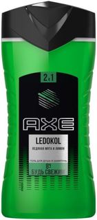 Средства по уходу за телом Гель для душа и шампунь Axe Ledokol 250 мл