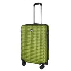 Рюкзаки и чемоданы Чемодан Proffi Travel tour quattro smart 24 средний 68,5x45x25 оливковый c весами в ручке
