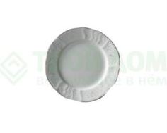 Сервизы и наборы посуды Набор тарелок Concordia Bernadotte декор Деколь отводка платина 25 см 6 шт