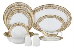 Сервизы и наборы посуды Сервиз обеденный Emily Шарлотта 27 предметов 6 персон
