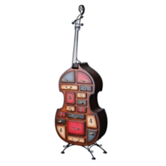 Мебель и декор Bogacho Подставка Контрабас-комод mix Bogacho