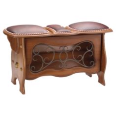 Мебель и декор Bogacho Скамья с обувницей Ренессанс 11156. 2100000015597 Bogacho
