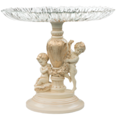 Мебель и декор Bogacho Фруктовница-конфетница путти - 4 52003. 2300135990015 Bogacho