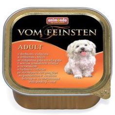 Влажный корм и консервы для собак Корм для собак Animonda Vom Feinsten classic домашняя птица и телятина 150 г