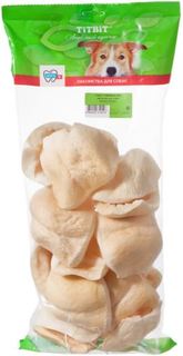 Лакомства для собак Лакомство TITBIT Губы говяжьи BIG (мягкая упаковка)