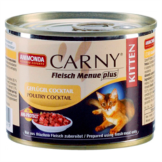 Влажный корм и консервы для кошек Корм для котят ANIMONDA курица, кролик 200г