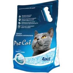 Наполнители Наполнитель Pro Cat Силикагель премиум 4 кг