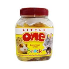 Корм, лакомства и минералы для грызунов Лакомство для грызунов LITTLE ONE Фруктовая смесь 200г