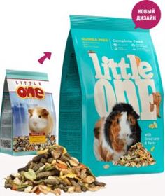 Корм, лакомства и минералы для грызунов Корм для грызунов LITTLE ONE для морских свинок 900г