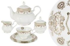 Чайные пары и сервизы Сервиз чайный версаче золотой 40 предметов 12 персон Emerald E5-15-54/40-al