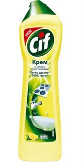 Универсальные чистящие средства Крем чистящий Cif Active Лимон 500 мл