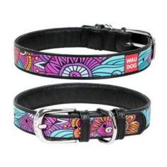Амуниция Ошейник для собак CoLLaR Waudog с рисунком Лето 21-29 см