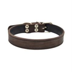 Амуниция Ошейник для собак ZOOEXPRESS Строченый 2сл Коричневый 50 см