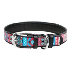 Амуниция Ошейник для собак CoLLaR Waudog с рисунком Этно 27-36 см