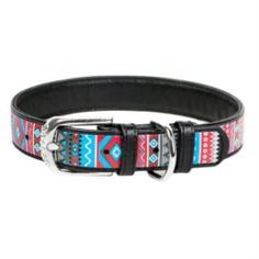 Амуниция Ошейник для собак CoLLaR Waudog с рисунком Этно 21-29 см