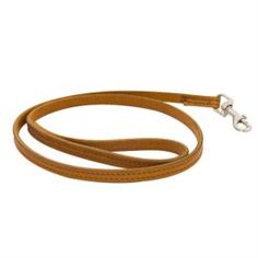 Амуниция Поводок для собак ZOOEXPRESS 2сл Рыжий 1,2 м 18 мм