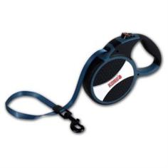 Амуниция Рулетка для собак KONG Explore L Синяя до 50 кг 7,5 м