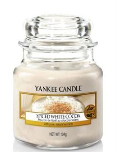Свечи, подсвечники, аромалампы Аромасвеча в банке мал.пряное какао Yankee candle 1513571e