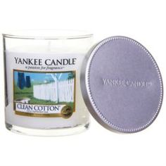 Свечи, подсвечники, аромалампы Ароматическая свеча Yankee Candle Чистый хлопок (1162782E)