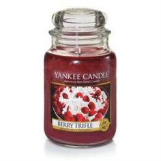 Свечи, подсвечники, аромалампы Аромасвеча в банке бол.ягодный трюфель Yankee candle 1342525e