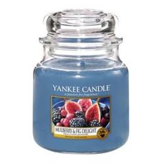 Свечи, подсвечники, аромалампы Ароматическая свеча Yankee Candle Ежевика и инжир (1556247E)